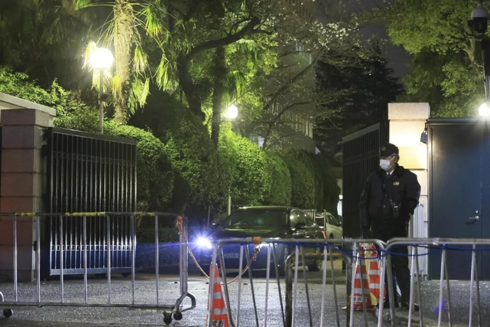 自衛官中国大使館侵入